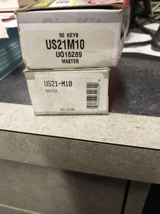 1 EE. UU. Cerradura M10 Llave en blanco tu compra 1 llave (en eBay habitación 2) - Imagen 1 de 2