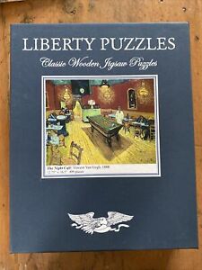 Liberty Wooden Jigsaw Puzzle -  THE NIGHT CAFE Vincent Van Gogh 499 Pieces