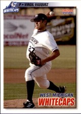 2004 West Michigan Whitecaps Choice #26 Virgil Vasquez Santa Barbara California