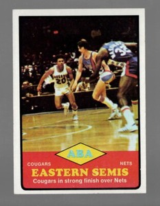 1973 Topps #205 ABA Eastern Semis Excellent/NM