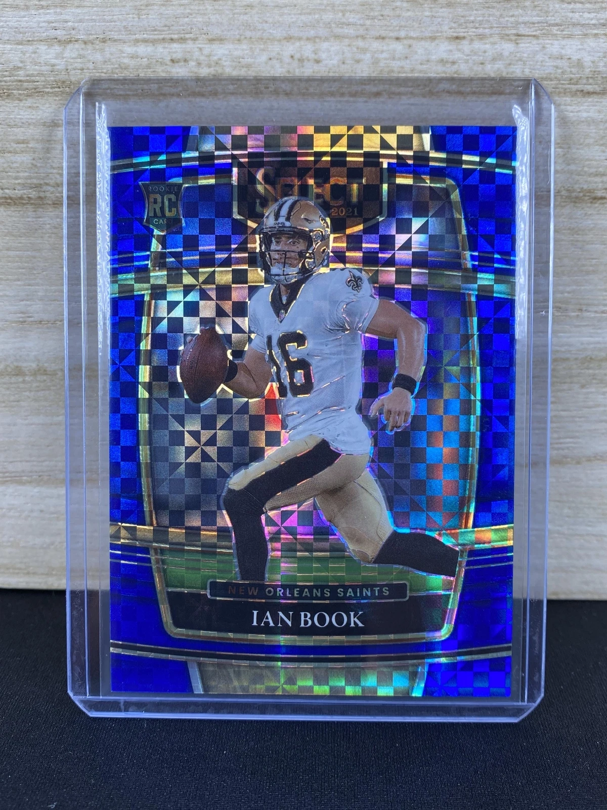 2021 Panini Select #79 Ian Book Blue Prizm #/199