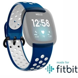 Hama Sport Ersatz-Band Armband für Fitbit Versa 3 4 Sense 1 2 Fitness Tracker - Bild 1 von 7