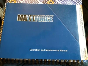 MAXXFORCE DT, 9, 10, N9, N10 WITH SCR ENGINES OPERATION & MAINTENANCE MANUAL - Picture 1 of 4
