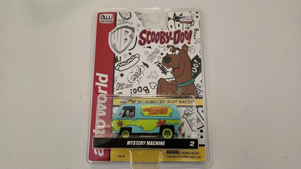 Auto World Scooby-Doo Mystery Machine (Furgoneta) 1/64 Foto 1 de 4