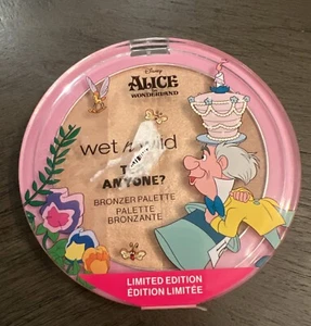 Wet N Wild x Alice In Wonderland Tea Anyone? Bronzer Palette Sealed 0.35 oz - Picture 1 of 4