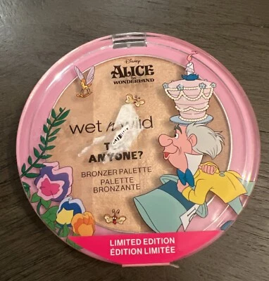 Wet N Wild x Alice In Wonderland Tea Anyone? Bronzer Palette Sealed 0.35 oz - Image 1 of 4