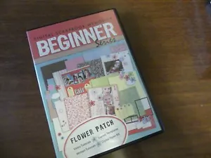 Digital Scrapbook Software CD-ROM PC Mac Beginner Series Flower Patch - Picture 1 of 3