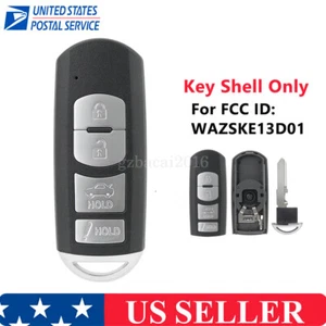 Replacement Key Fob shell for 2014-2018 MAZDA 6 MAZDA 3 MX-5 MIATA WAZSKE13D01 - Bild 1 von 7