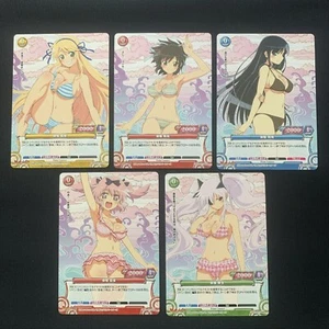 Senran Kagura Prism Connect ASUKA KATSURAGI HIBARI Swimsuit Card Game Anime - Picture 1 of 7
