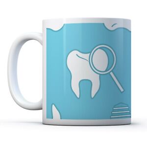 Dental Hygiene Teeth - Drinks Mug Cup Kitchen Birthday Office Fun Gift #8501