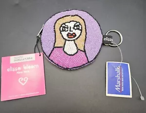 Rare NTW Elissa Bloom Beaded Coin Purse - Picture 1 of 14