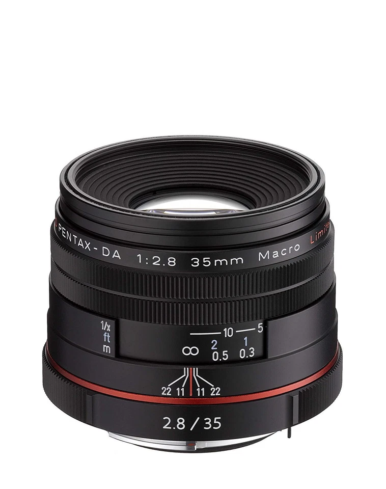 PENTAX Standard Single-Focus Macro Lens HD DA 35mm F2.8 Macro Limited K Mount - Image 1 of 3