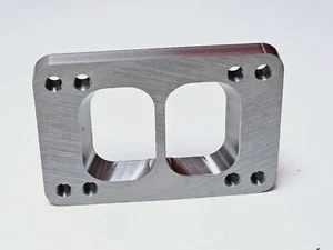 T4 Undivided to T6 Divided Manifold Inlet Turbo Adapter Flange S300 S400 USA 1/2 - Picture 1 of 3