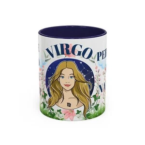 Astrology Virgo Coffee Mug - Perfect Gift for Virgo Traits, Zodiac Lover, - Picture 1 of 33