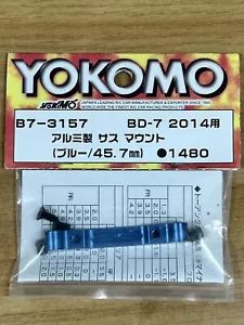 NUOVO 1/10 2014 Vintage RC Yokomo BD7 Alluminio Supporto Braccio Sospensione B7-3157 - Foto 1 di 1