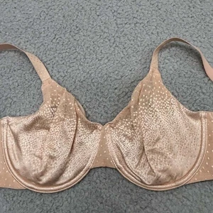 Reggiseno Wacoal 34DD Reggiseno Balconcino 855303 Appello Schiena Senza Cuciture Sfoderato Lisciante - Foto 1 di 11