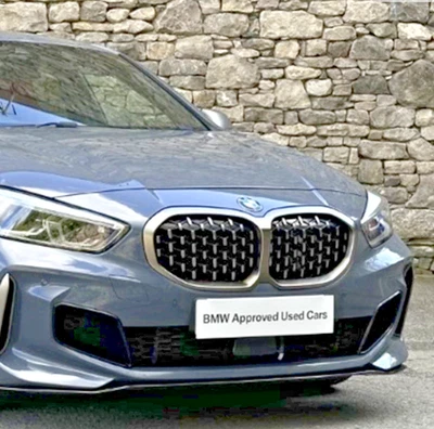 Genuine BMW M135i F40  Grey Front Grille 5A16538 5A39369 5A39370 MADE 2024 ! - Image 1 of 4