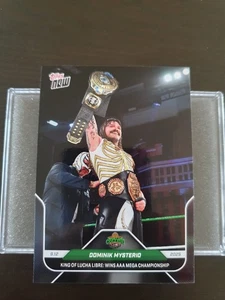 2025 WWE Topps Now #94 Dominik Mysterio - King Of Lucha Libre: Wins AAA PREORDER - Bild 1 von 5