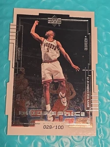 *RARE* 1999-00 Upper Deck Biographics #'d 28/100 Ron Mercer SP Nuggets - Picture 1 of 18