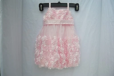 Bonnie Baby Light Pink Sleeveless Toddler Girls Dress Size 24 Months - Image 1 of 4