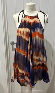 By Malene Birger Tunic Sun Dress Silk Purple Size 34 8-10 Uk Holiday Occasion - Picture 1 of 15