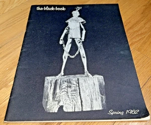 1962 ILLINOIS WESLYAN University English Department "THE BLACK BOOK" - Picture 1 of 11
