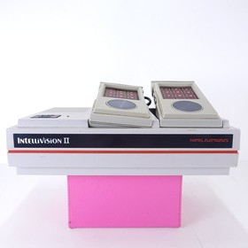 Working Mattel Intellivision II 5872 Console w/Faulty Controllers