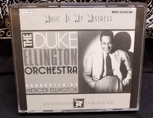 "Music Is My Mistress"  Duke Ellington & His Orchestra 2 CDs MHS (1990) NM- - Picture 1 of 5