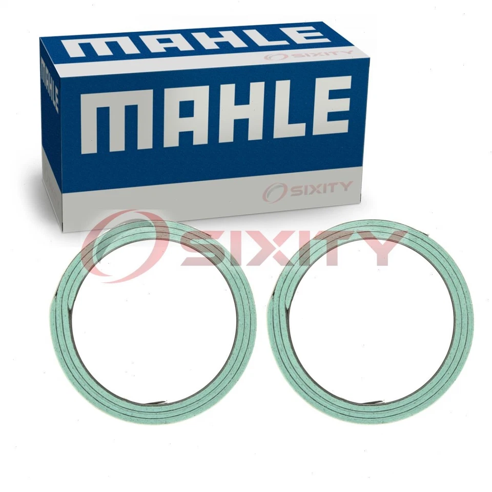 2 pc MAHLE Exhaust Pipe Flange Gaskets for 1995-2009 Lexus ES300 GX470 LX450 kf - Image 1 of 4