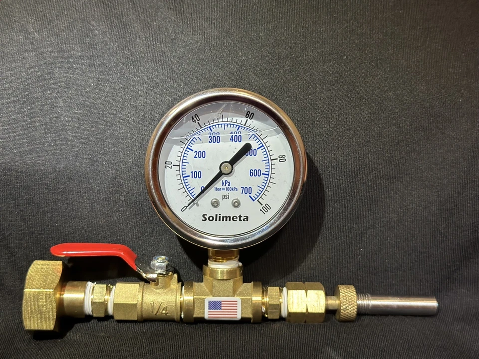 Construido en USA! Herramienta de bucle geotérmico HVAC para pruebas de presión y sistema de recarga Foto 1 de 4