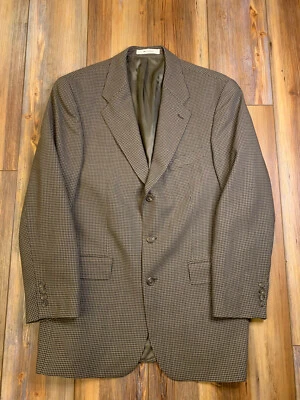 Blazer CHAPS Para Hombres 42T Beige Ralph Lauren Traje Chaqueta Abrigo Deportivo 100% Lana Foto 1 de 4