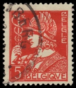 BELGIUM 246 - Head of Mercury "Deep Orange" (pa54517) - Picture 1 of 1