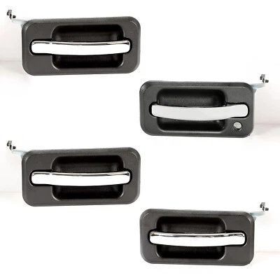 4 peças acabamento de tampa de maçaneta de porta externa para 2003-2009 Hummer H2 - Imagem 1 de 4
