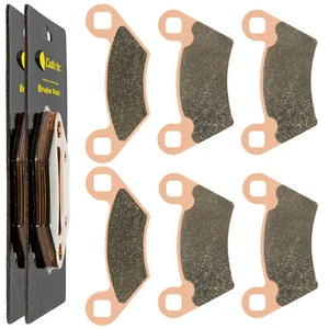 for Polaris Outlaw 525 Irs 2008 2011 Sintered Front & Rear Brake Pads - Picture 1 of 7