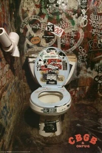 FUNNY POSTER Toilet Grafitti RARE HOT NEW 24X36 - Picture 1 of 1