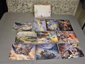 10 enchanted universe by josephine wall greeting cards W/ Envelopes 7x5" #E - Picture 1 of 7