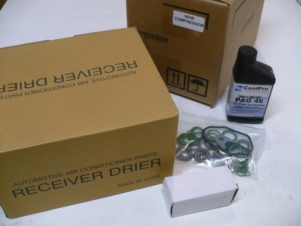 Kit de compresor de aire acondicionado 14-3028 para Ford F-250 Super Duty 1999-2001 (5,4 L / 6,8 L) Foto 1 de 4