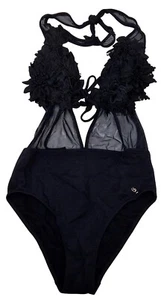 KURT GEIGER Flower Patches One Piece Swimming Costume S/M UK 8/10 MRRP £55 - Picture 1 of 6