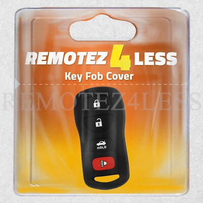 Key Fob Cover For 2002 2003 Infiniti QX4 Remote Case Rubber Skin Jacket Foto 1 de 4