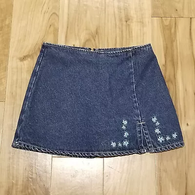 Falda corta vaquera vintage años 90 niñas JORDACHE 14 niños azul jean 27,5 x 3,5 Foto 1 de 4