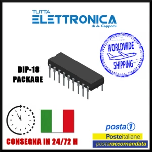 PIC16F84A Microcontrollore circuito integrato integrated circuit  DIP-18 case - Picture 1 of 1