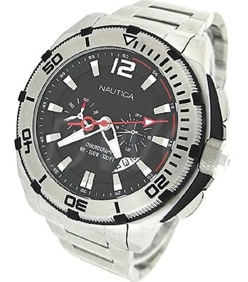 Nautica Chronograph Date 100M Mens Watch N31517G - image 1 of 2