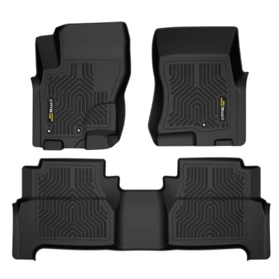 Fit For 2008-2021 Nissan Frontier Crew Cab All Weather TPE Floor Mats Liners Foto 1 de 4