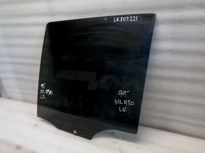 Mercedes ML430 W163 1999-2001 puerta trasera izquierda conductor ventana vidrio OEM LK807221 Foto 1 de 4