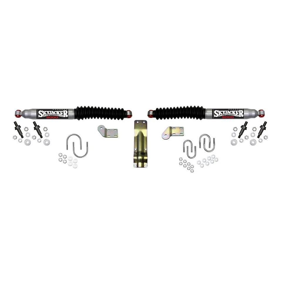 Skyjacker Steering Stabilizer Damper Shock Dual Kit For Dodge Ram 2500 3500 4WD - Image 1 of 4