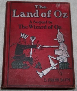 ANTIQUE 1904 THE LAND OF OZ FIRST EDITION L. FRANK BAUM - Picture 1 of 16