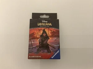 Disney Lorcana TCG Rise of the Floodborn Mulan Card Sleeves (65) Matte Finish - Picture 1 of 4