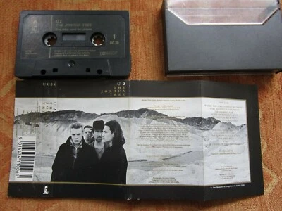 U2 ‎– The Joshua Tree Label: Island Records ‎– UC 26  Audio Tape Cassette Album - Image 1 of 2