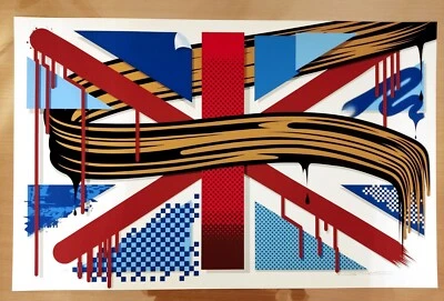 D*Face Union Jacked 13 colores serigrafía edición firmada 150 numerada 2016 Dface Foto 1 de 4