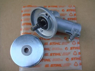 GENUINE STIHL FS 56 RC FS56 KM56 TRIMMER GEAR HEAD GEARBOX ASSY - NEW TAKE OFF - Image 1 of 3